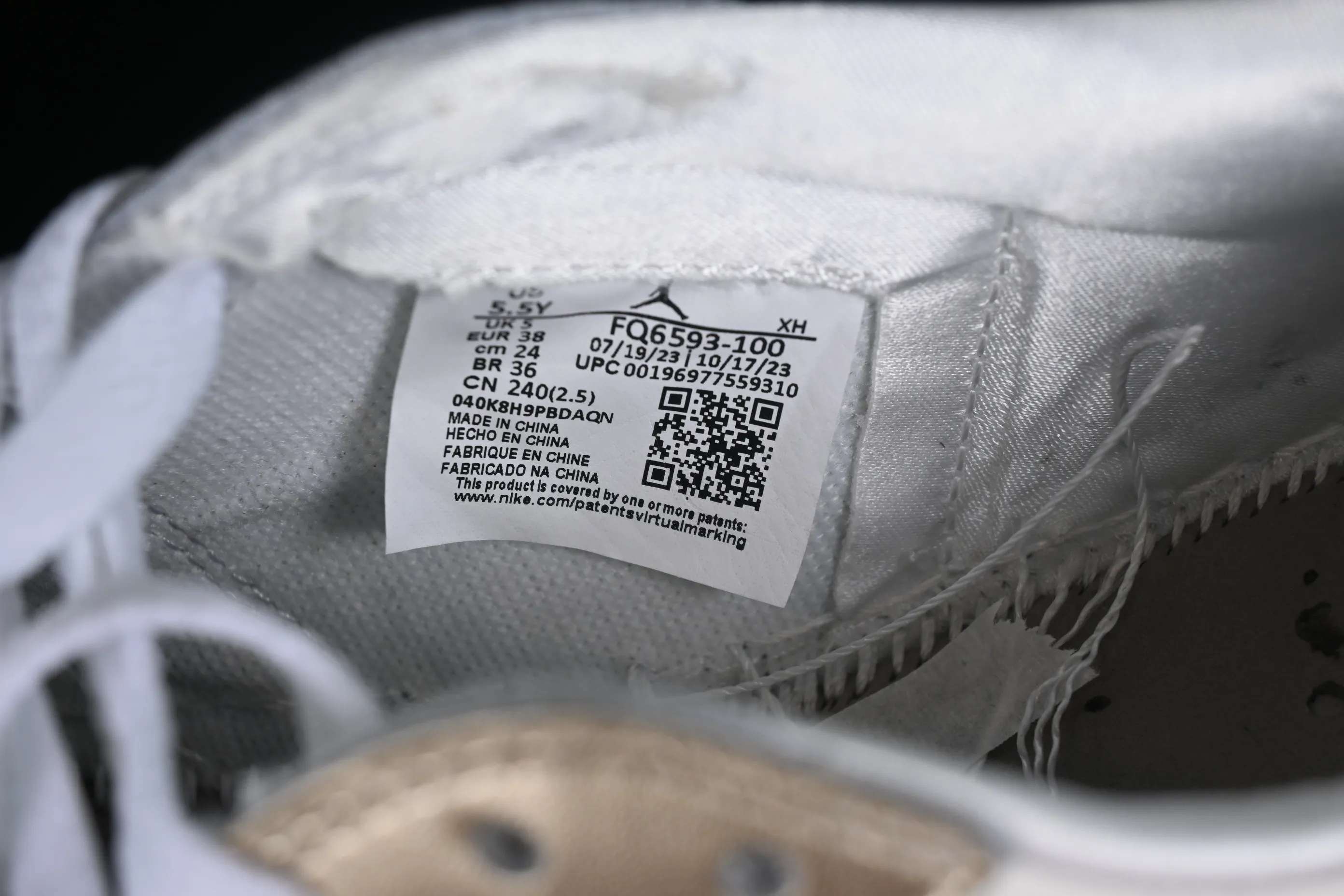 All categories Air Jordan Jordan series basketball shoes Air Jordan 1 Low Pure original Air Jordan 1 Low OG GS "Chinese New Year" AJ1 Joe 1 Dragon Year zodiac color low-top cultural casual sneakers FQ6593-100